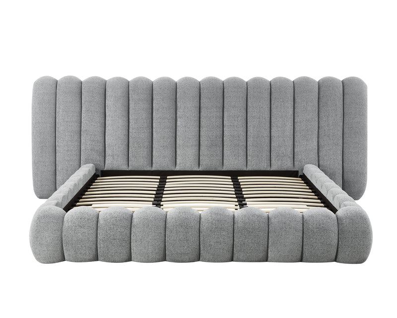 Cama queen gris 152*203
