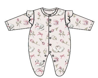 PIJAMA MANGA LARGA PARA BEBE PEARS NB-OS