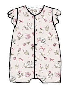 ROMPER MANGA CORTA NIÑA PEARS NB-OS