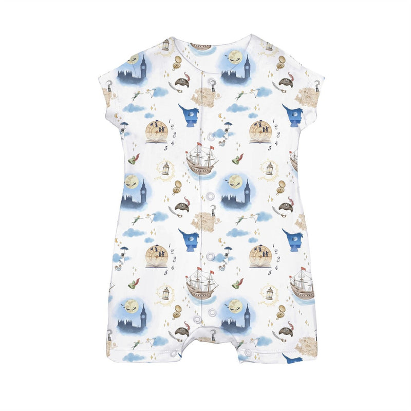 ROMPER MANGA CORTA PARA BEBE PETERPAN  1-3