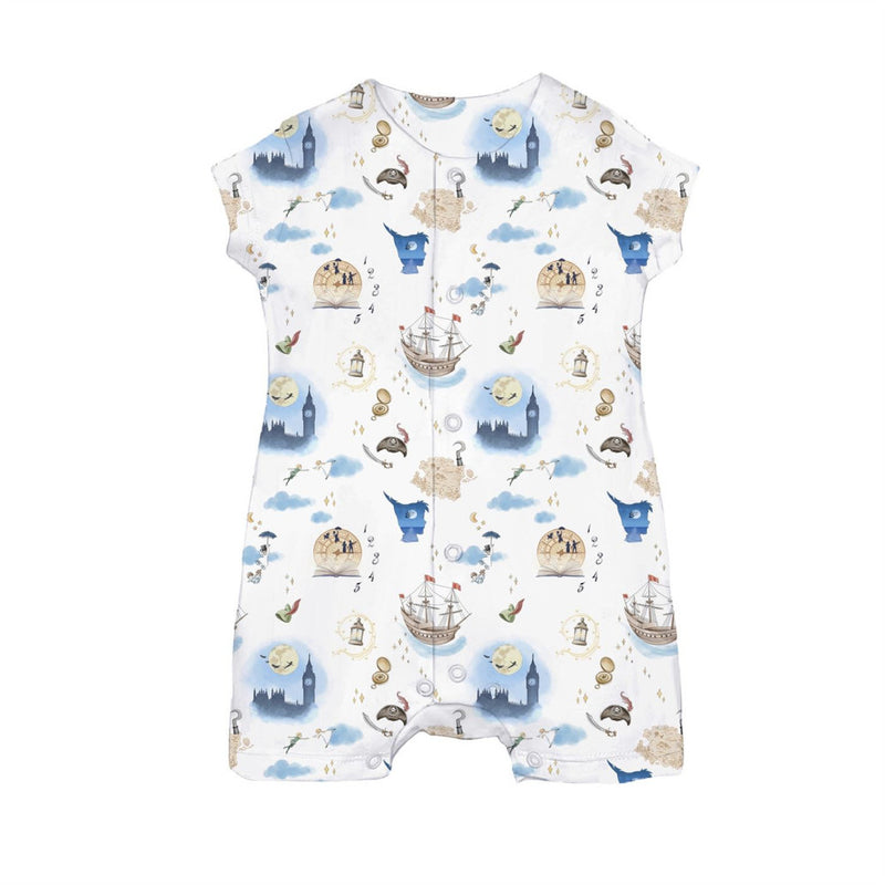 ROMPER MANGA CORTA PARA BEBE PETERPAN 3-6