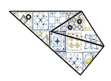 BABERO TRIANGULAR PORCELAN NB-OS
