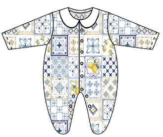 ROMPERS PARA BEBE MANGA LARGA PORCELAN 9-12
