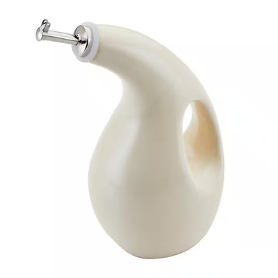 BOTELLA DISPENSADORA DE ACEITE Y VINAGRE 24 OZ-CREMA BOTELLA DISPENSADORA DE ACEITE Y VINAGRE 24 OZ-CREMA