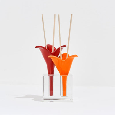 DIFUSOR 2 FIORI DI CAPRI ROSSO-MARINA