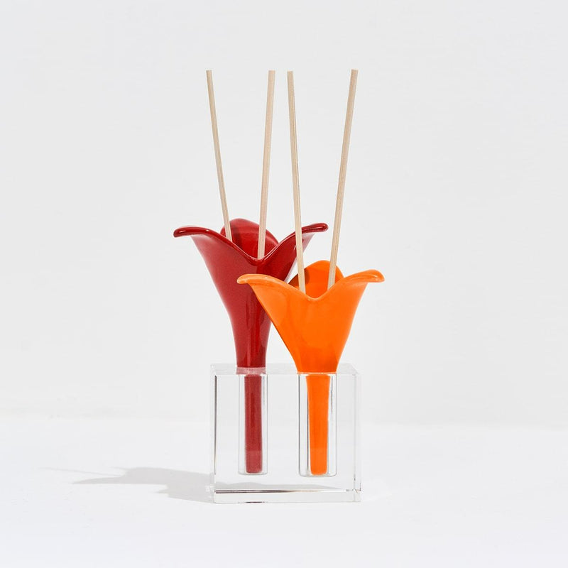 DIFUSOR 2 FIORI DI CAPRI ROSSO-MARINA