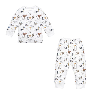 PIJAMA PARA NIÑO MANGA LARGA RIDER 7-8
