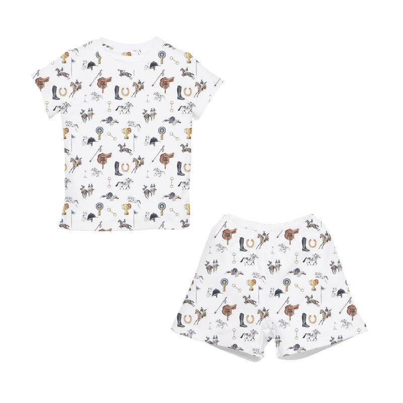PIJAMA PARA BEBE MANGA CORTA RIDER 12-18