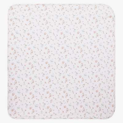FRAZADA BORDADA ROSIE 75C75CM NB-OS