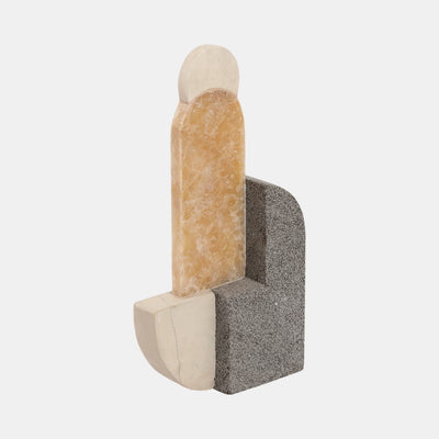 ESCULTURA ESTRACTA 13"-LAVA/ARENA/ONYX