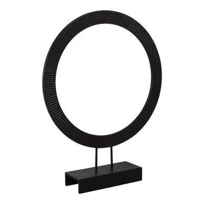 ESTATUA DE ANILLO VOLTA LARGE 30"-BLACK
