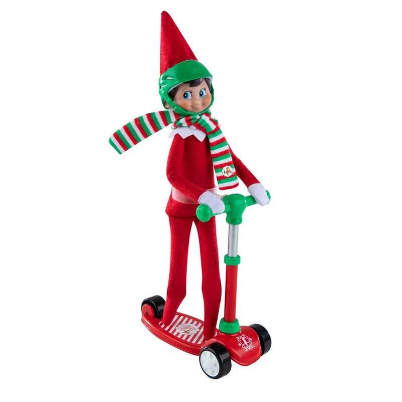 JUGUETE ELF ON THE SHELF CON SCOOTER