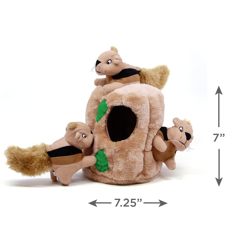 SET DE JUEGOS PARA PERRO DE PELUCHES GRANDE - CHOCOLATE