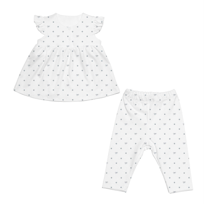 PIJAMA PARA BEBE MANGA CORTA SILVER MOOM 9-12