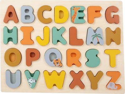 LETRAS ABC SAFARI PUZZLE ROMPECABEZAS DE LETRAS DE SAFARI