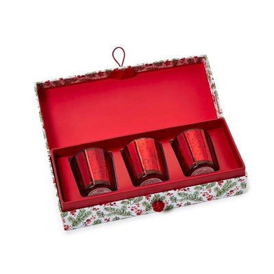 SET DE 3 VELAS PERFUMADA MERRY BERRY SET DE 3 VELAS PERFUMADA MERRY BERRY