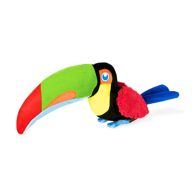 TUCAN JUGUETE DE PERRO-MULTICOLOR