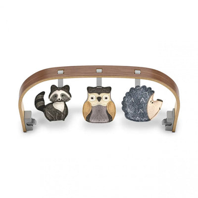 UPPABABY MIRA FOREST FUN TOY BAR (GREY WALNUT / WOOD)