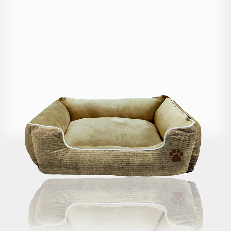 CAMA PET BEIGE OSCURA - TALLA S (50*40*18cm)