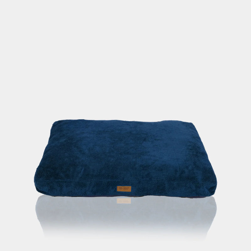 CAMA PARA MASCOTAS AZUL MARINO - GRANDE