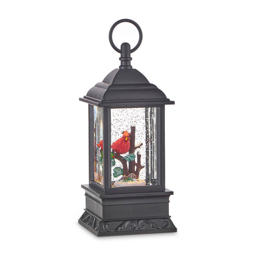 FAROL CON PAJARO CARDINAL ILUMINADO 9.5"