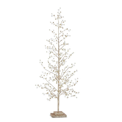 ÁRBOL DE CHAMPÁN DE CRISTAL 28"