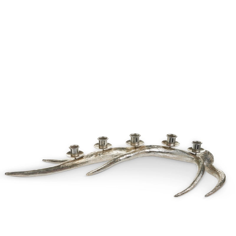 CANDELABRO PELTRE FORMA DE ASTA