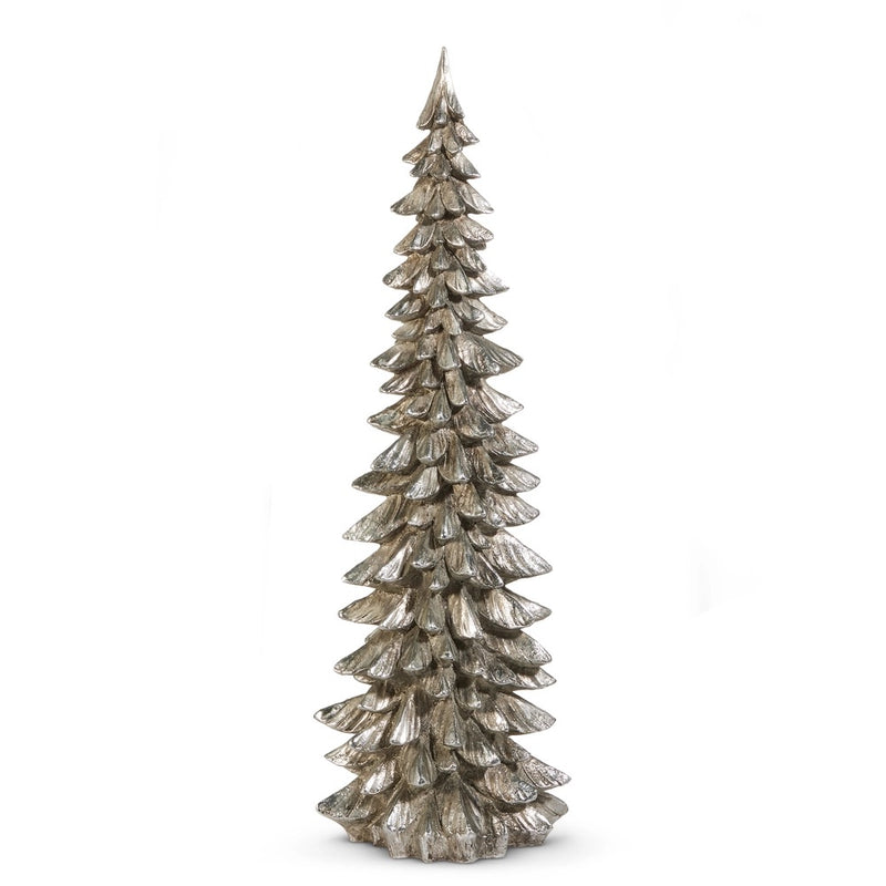 ÁRBOL NAVIDEÑO DECORATIVO DE PELTRE 27.5"