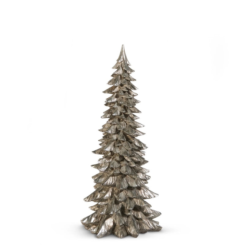 ÁRBOL NAVIDEÑO DECORATIVO DE PELTRE 20"