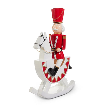 CASCANUECES CON CABALLITO DE MADERA DE 27.5"