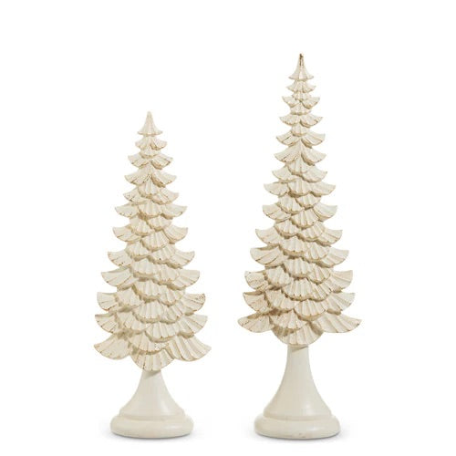 SET DE ARBOL NAVIDEÑO DECORATIVO-WHITE 2PCS