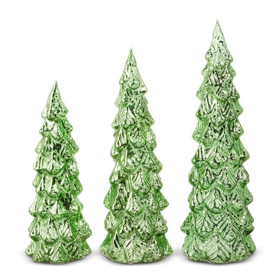 ÁRBOLES DE VIDRIO GREEN 9.5"