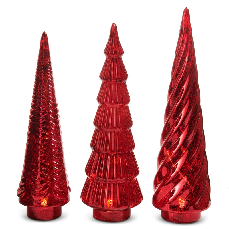 ÁRBOLES NAVIDEÑO ILUMINADO  PARA MESA 12.5"