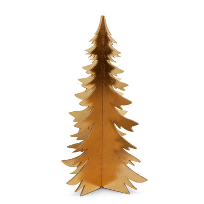 ARBOL NAVIDEÑO TRIMENSIONAL  47"-GOLD METALIC