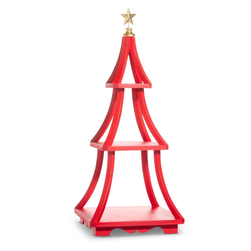 EXIBHIDOR EN FORMA DE ÁRBOL DE TRES NIVELES27.5"