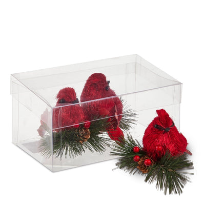 SET DE CARDINAL DECORATIVO 3PCS 5"