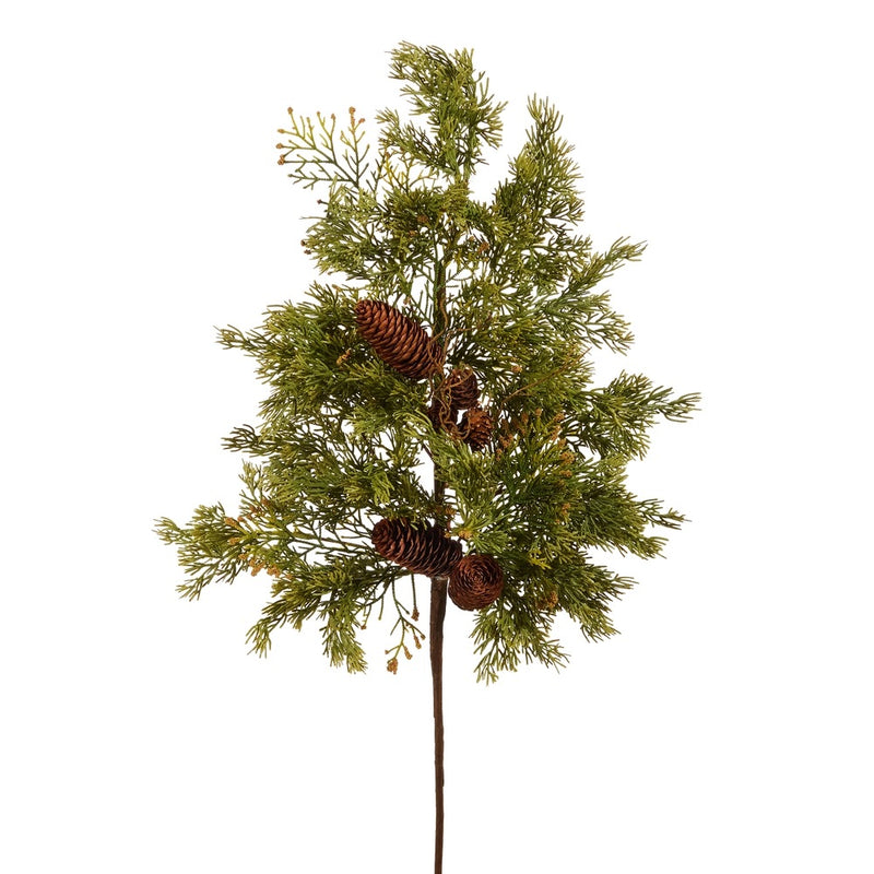 RAMA DE CEDRO Y PIÑA 27"