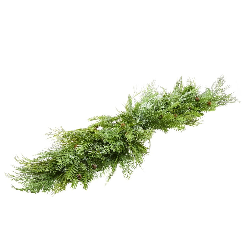 GUIRNALDA ICED MIXED GREENERY 52"
