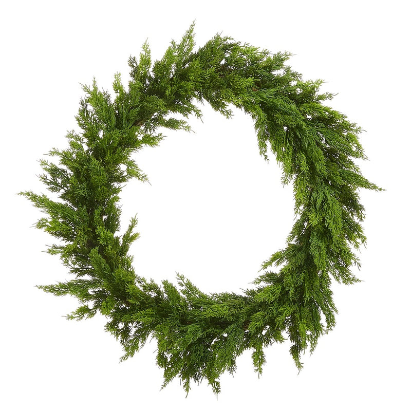 CORONA DE CEDRO VERDE