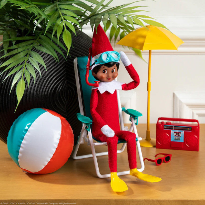 POLAR PROPS SET DE VACACIONES EN LA PLAYA ELF ON THE SHELF