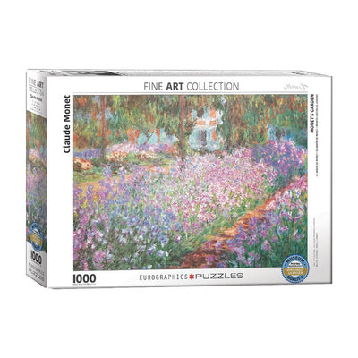 ROMPECABEZAS CLAUDE MONET: EL JARDIN DE MONET 1000 PZ