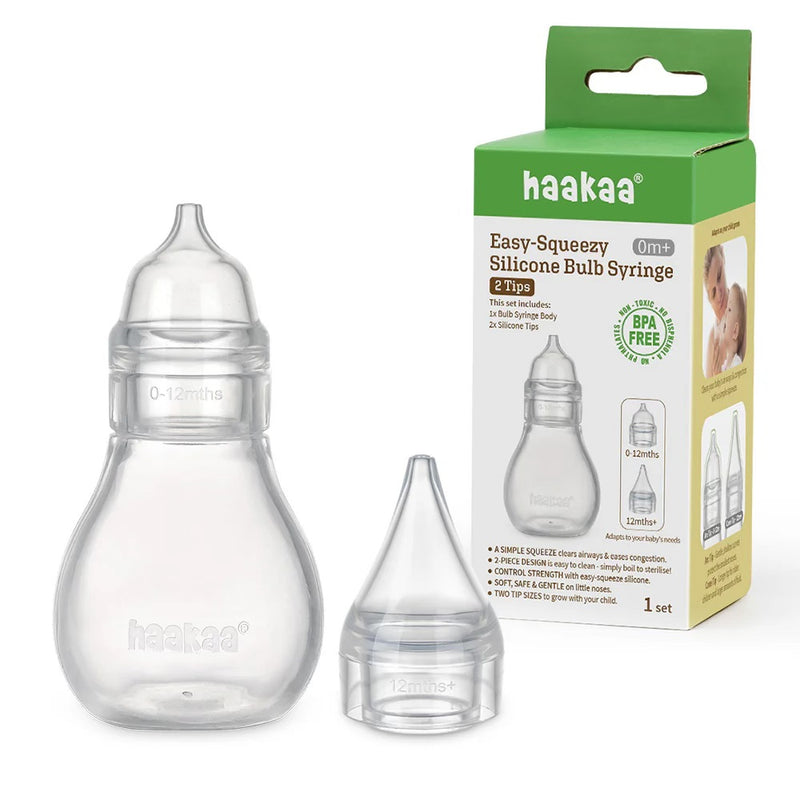 HAAKAA PERA ASPIRADOR NASAL DE SILICON 0M+