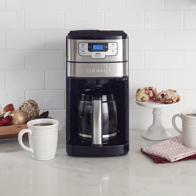 Cafetera Automatica Cuisinart | DGB400 | 12 Tazas | Negro