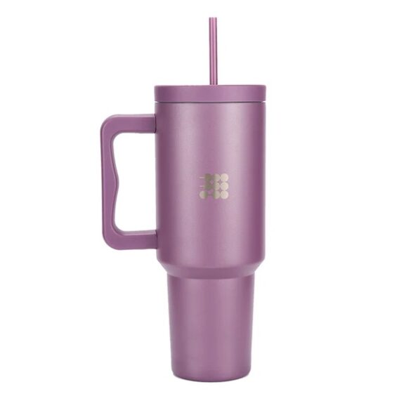 CUBITT TUMBLER CON CARRIZO 40oz-DUSTY MAUVE