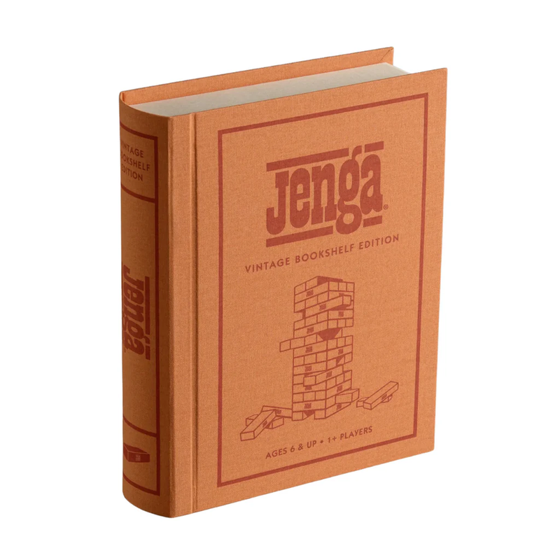 JUEGO DE MESA JENGA- VINTAGE BOOKSHELF EDITION