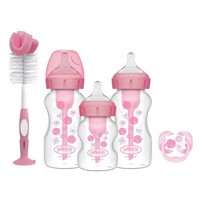 SET D/REGALO D/BIBERONES ANTI COLICO (ROSADO) – Kennedy Home