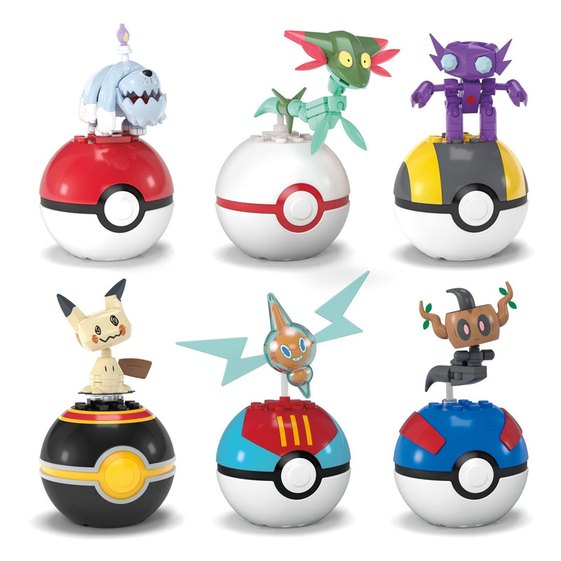 MEGA POKEMON GENERACION DE POKEBOLAS COLECCIONABLES