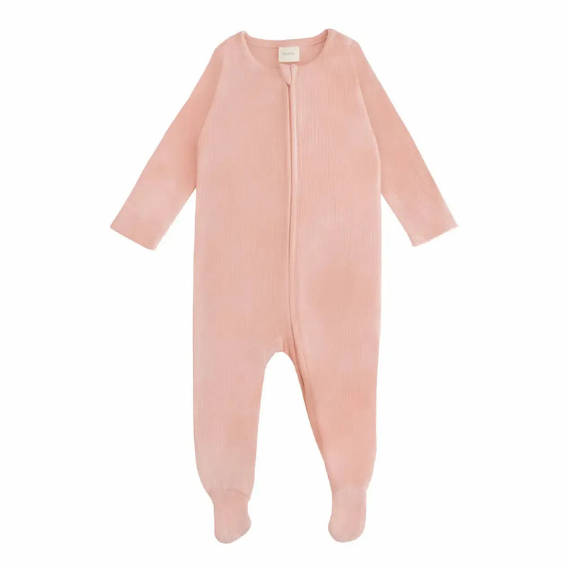 MUSHIE PIJAMA CON CREMALLERA 0-3 M-BLUSH