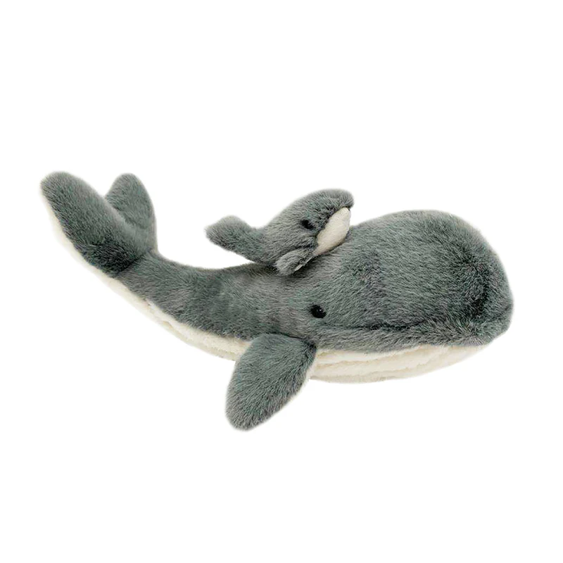 PELUCHE BALLENA Y PELUCHE BEBÉ