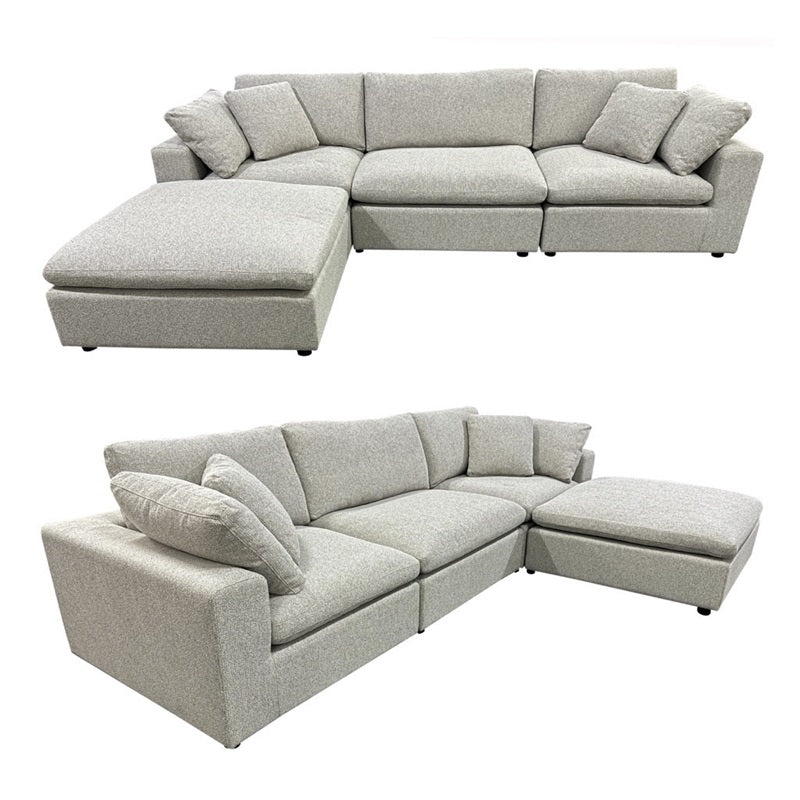 SOFÁ 3 PUESTOS + OTTOMAN